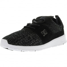 Dc barbati Heathrow Le Black Marl Ankle-High Fabric Running Shoe foto