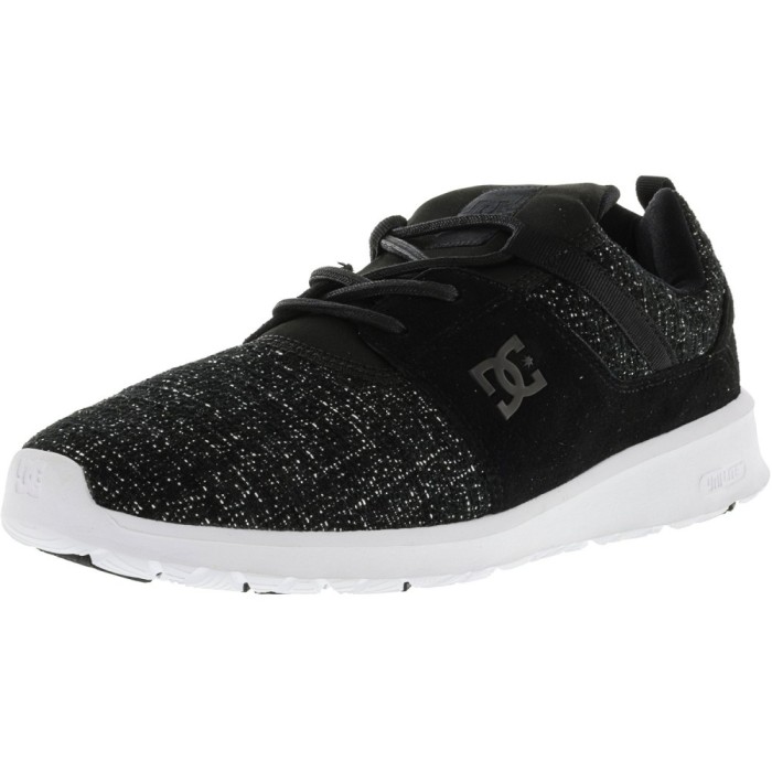 Dc barbati Heathrow Le Black Marl Ankle-High Fabric Running Shoe foto mare Dc barbati Heathrow Le Black Marl Ankle-High Fabric Running Shoe foto mare