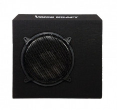 Subwoofer Bass Auto Activ cu Amplificator Incorporat 300W 25cm Voice Kraft VK10B30 foto