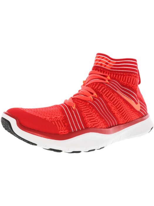 Nike barbati Free Train Virtue University Red / Hyper Orange High-Top Cross Trainer Shoe foto mare Nike barbati Free Train Virtue University Red / Hyper Orange High-Top Cross Trainer Shoe foto mare