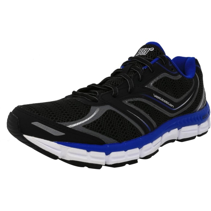 361 barbati Volitation Black / Castlerock Nautical Blue Ankle-High Fabric Running Shoe foto mare 361 barbati Volitation Black / Castlerock Nautical Blue Ankle-High Fabric Running Shoe foto mare