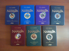 C.S Lewis ? Cronicile din Narnia (complet, 7 carti) ? editie deosebita foto