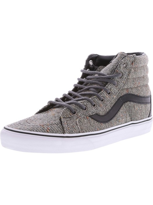 Vans Sk8-Hi Reissue Wool And Leather Excalibur High-Top Skateboarding Shoe Vans Sk8-Hi Reissue Wool And Leather Excalibur High-Top Skateboarding Shoe