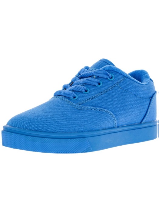 Heelys Launch Cyan Solid Ankle-High Canvas Fashion Sneaker foto mare Heelys Launch Cyan Solid Ankle-High Canvas Fashion Sneaker foto mare