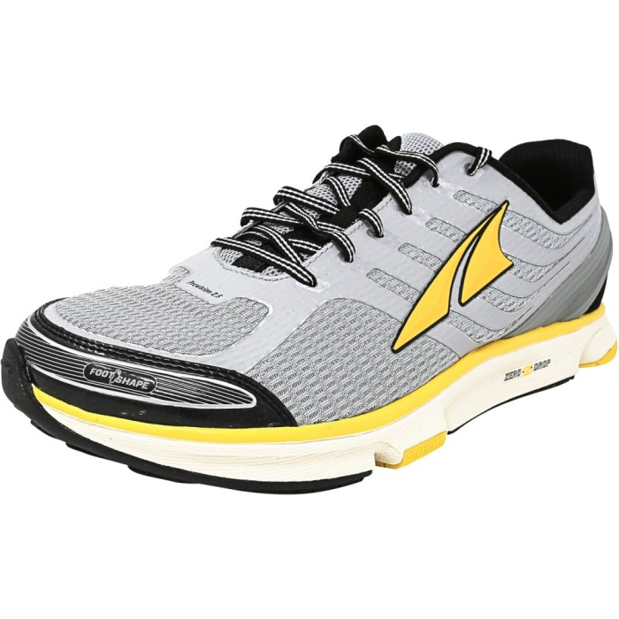 Altra barbati Provision 2.5 Silver / Cyber Yellow Ankle-High Running Shoe Altra barbati Provision 2.5 Silver / Cyber Yellow Ankle-High Running Shoe