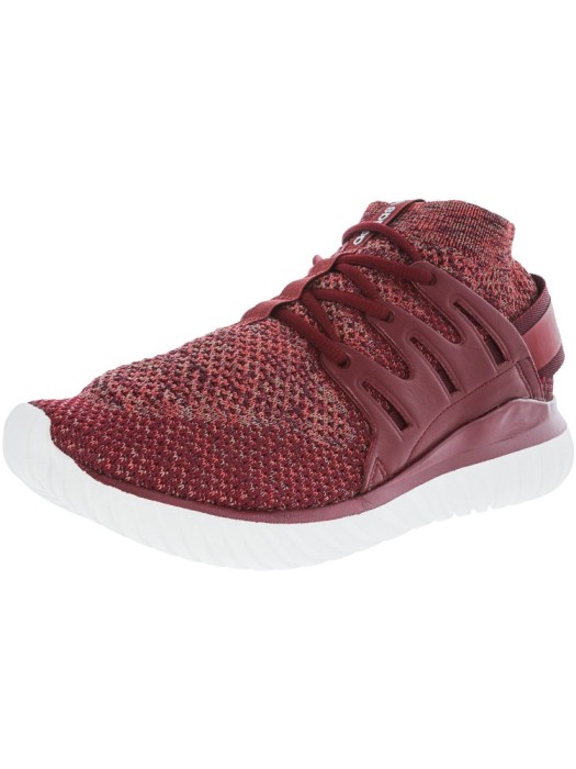 Adidas barbati Tubular Nova Red / Burgundy Mid-Top Running Shoe foto mare Adidas barbati Tubular Nova Red / Burgundy Mid-Top Running Shoe foto mare