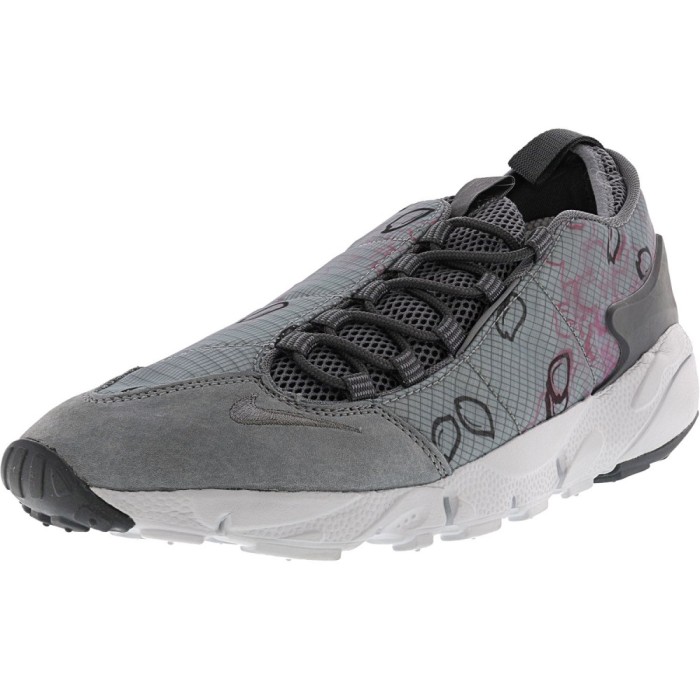 Nike barbati Footscape Nm Premiere Qs Cool Grey / Dark Pink Blast Ankle-High Fashion Sneaker foto mare Nike barbati Footscape Nm Premiere Qs Cool Grey / Dark Pink Blast Ankle-High Fashion Sneaker foto mare