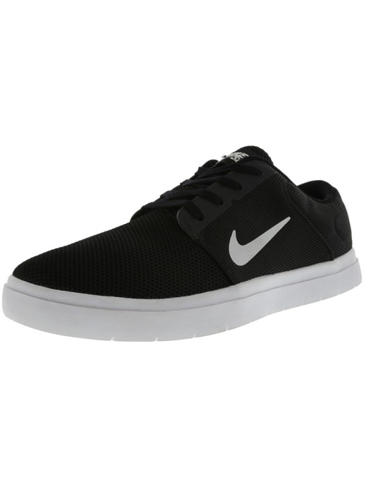 Nike barbati Sb Portmore Renew Black / White Anthracite Ankle-High Skateboarding Shoe foto mare Nike barbati Sb Portmore Renew Black / White Anthracite Ankle-High Skateboarding Shoe foto mare