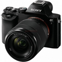 Aparat Foto Mirrorless Sony A7 + Obiectiv 28-70mm foto