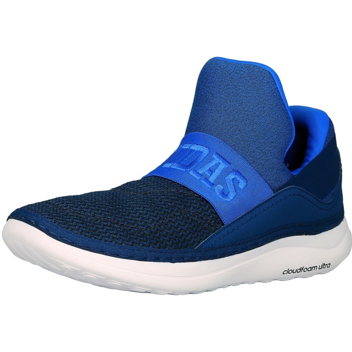Adidas barbati Cloudfoam Plus Zen Blue/Dark Navy/White Ankle-High Fabric Fashion Sneaker foto mare Adidas barbati Cloudfoam Plus Zen Blue/Dark Navy/White Ankle-High Fabric Fashion Sneaker foto mare