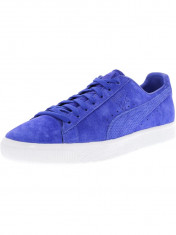 Puma barbati Clyde Mjrl Fm Dazzling Blue / Ankle-High Suede Fashion Sneaker foto