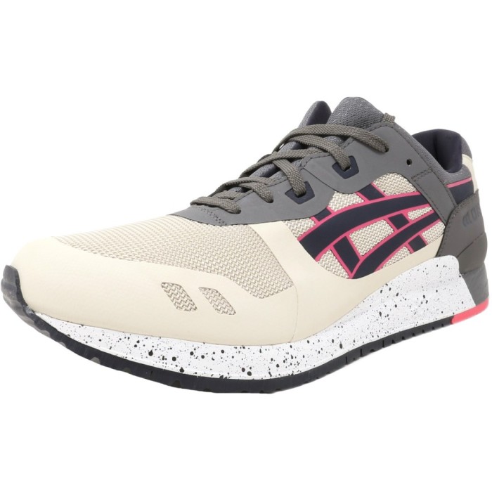 Asics barbati Gel-Lyte Iii Ns Off-White / India Ink Ankle-High Fashion Sneaker foto mare Asics barbati Gel-Lyte Iii Ns Off-White / India Ink Ankle-High Fashion Sneaker foto mare