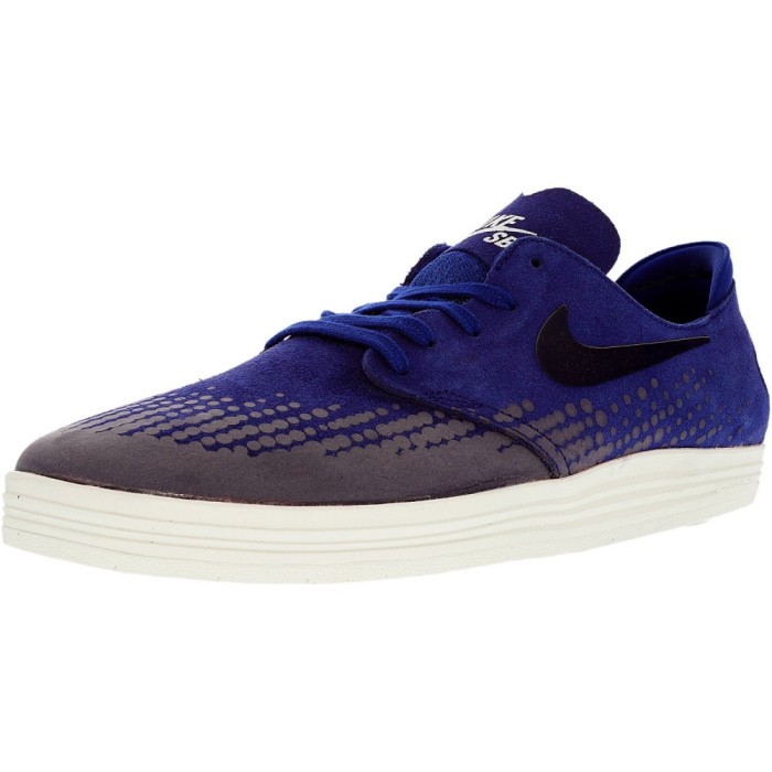 Nike barbati Lunar Oneshot Deep Royal Blue/Obsidian/Summit White Ankle-High Skateboarding Shoe foto mare Nike barbati Lunar Oneshot Deep Royal Blue/Obsidian/Summit White Ankle-High Skateboarding Shoe foto mare