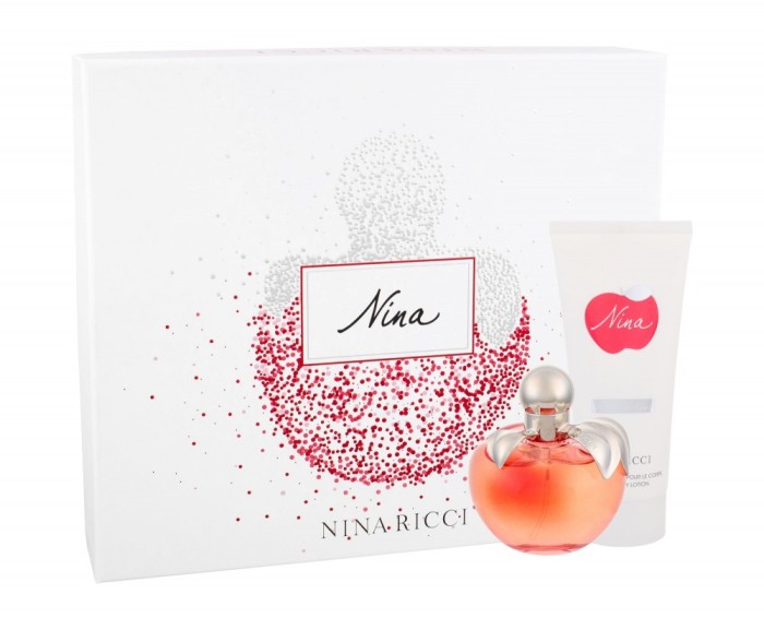 Apa de toaleta Nina Ricci Nina Dama 80ML Edt 80ml + 100ml Lotiune de corp foto mare Apa de toaleta Nina Ricci Nina Dama 80ML Edt 80ml + 100ml Lotiune de corp foto mare