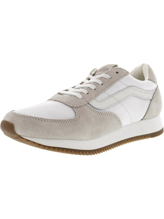 Vans Runner Blanc De Ankle-High Suede Running Shoe foto mare Vans Runner Blanc De Ankle-High Suede Running Shoe foto mare