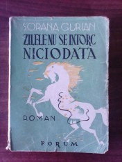 Zilele nu se intorc niciodata - SORANA GURIAN foto