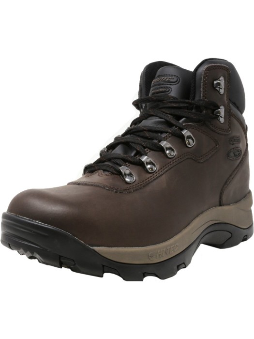 Hi-Tec barbati Altitude Iv Waterproof Dark Chocolate High-Top Leather Hiking Boot foto mare Hi-Tec barbati Altitude Iv Waterproof Dark Chocolate High-Top Leather Hiking Boot foto mare