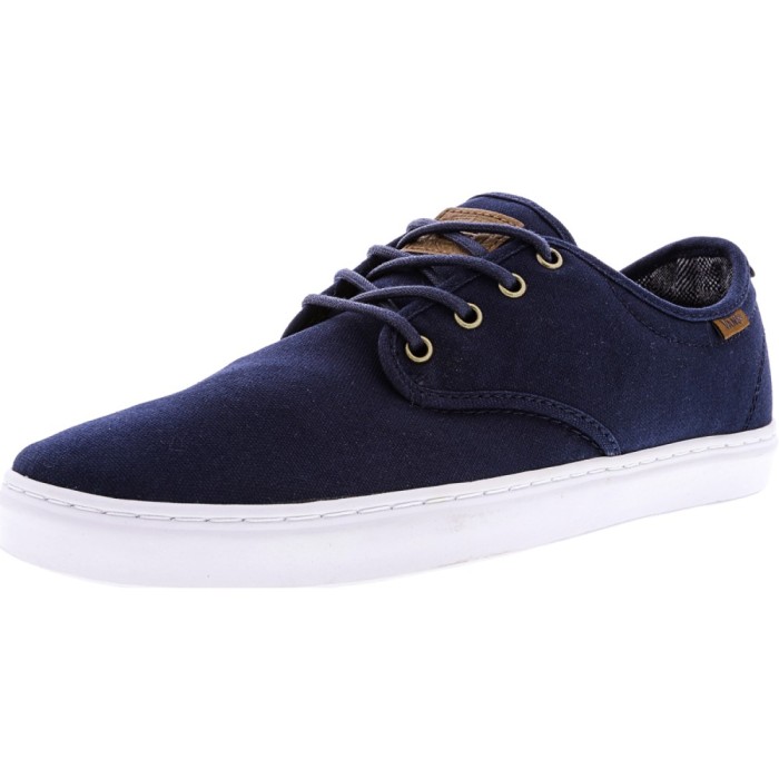 Vans Ludlow Canvas Dress Blues / White Skateboarding Shoe foto mare Vans Ludlow Canvas Dress Blues / White Skateboarding Shoe foto mare