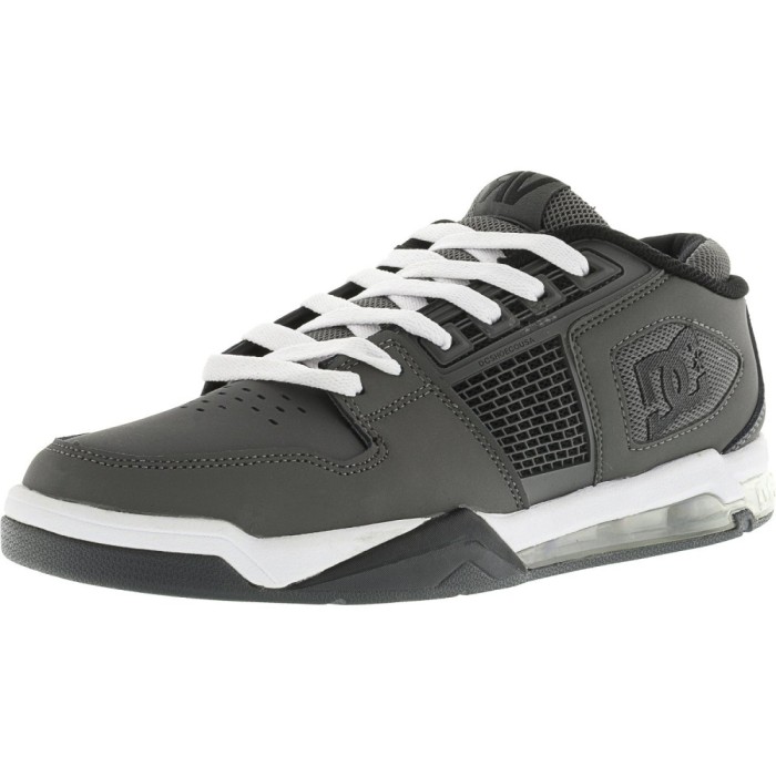 Dc barbati Ryan Villopoto Grey / White Ankle-High Skateboarding Shoe foto mare Dc barbati Ryan Villopoto Grey / White Ankle-High Skateboarding Shoe foto mare