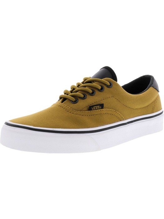 Vans Era 59 Canvas And Military Bistre / White Ankle-High Skateboarding Shoe foto mare Vans Era 59 Canvas And Military Bistre / White Ankle-High Skateboarding Shoe foto mare
