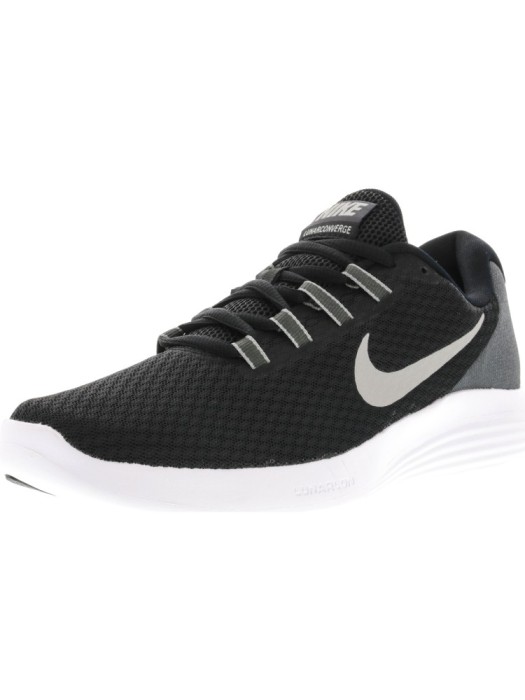 Nike barbati Lunarconverge Black / Matte Silver-Anthracite Ankle-High Running Shoe foto mare Nike barbati Lunarconverge Black / Matte Silver-Anthracite Ankle-High Running Shoe foto mare
