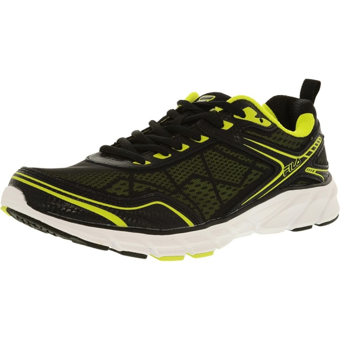 Fila barbati Memory Granted Lime Punch/Black/White Ankle-High Running Shoe foto mare Fila barbati Memory Granted Lime Punch/Black/White Ankle-High Running Shoe foto mare