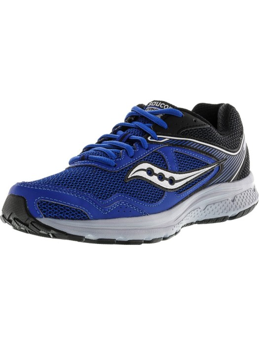 Saucony barbati Grid Cohesion 10 Royal / Black Ankle-High Running Shoe foto mare Saucony barbati Grid Cohesion 10 Royal / Black Ankle-High Running Shoe foto mare