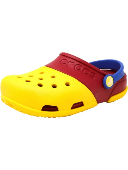 Crocs Electro Ii Clog Yellow / Pepper Ankle-High Clogs foto mare Crocs Electro Ii Clog Yellow / Pepper Ankle-High Clogs foto mare