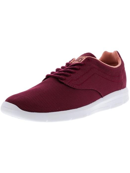 Vans Iso 1.5 Mesh Beet Red / White Ankle-High Running Shoe Vans Iso 1.5 Mesh Beet Red / White Ankle-High Running Shoe
