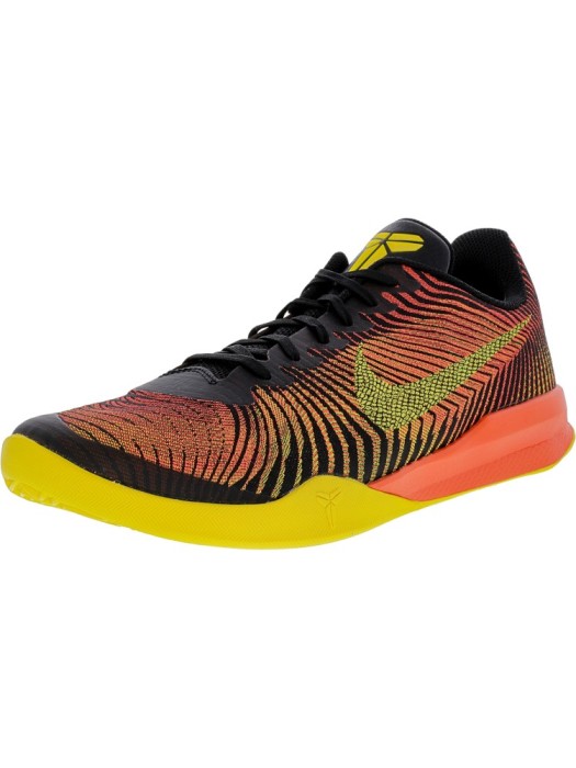 Nike barbati Kb Mentality Ii Black / Tour Yellow-Total Crimson Ankle-High Basketball Shoe foto mare Nike barbati Kb Mentality Ii Black / Tour Yellow-Total Crimson Ankle-High Basketball Shoe foto mare