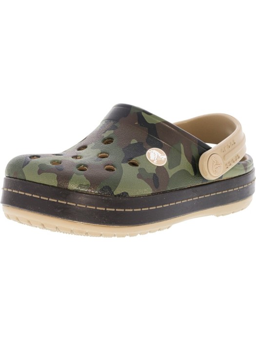 Crocs Crocband Graphic Clog Tumbleweed Ankle-High Clogs foto mare Crocs Crocband Graphic Clog Tumbleweed Ankle-High Clogs foto mare