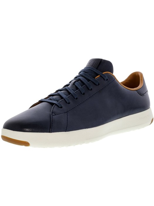 Cole Haan barbati Grandpro Tennis Blazer Blue Hand Stain Suede Shoe foto mare Cole Haan barbati Grandpro Tennis Blazer Blue Hand Stain Suede Shoe foto mare