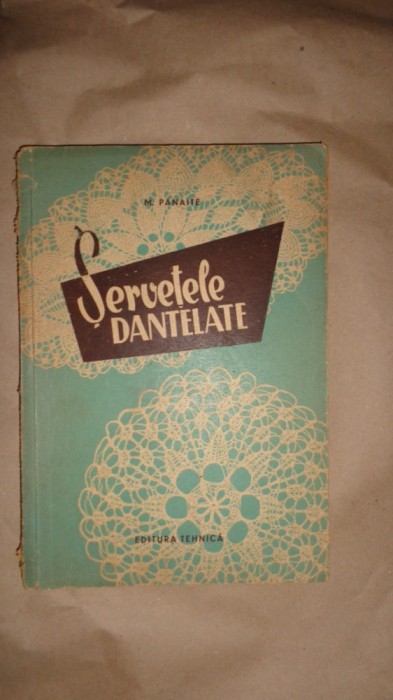 Servetele dantelate cu numeroase figuri/154pag/an 1957 foto mare Servetele dantelate cu numeroase figuri/154pag/an 1957 foto mare