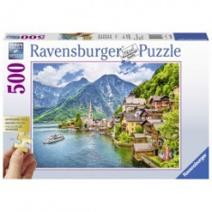 Puzzle hallstatt austria 500 piese foto