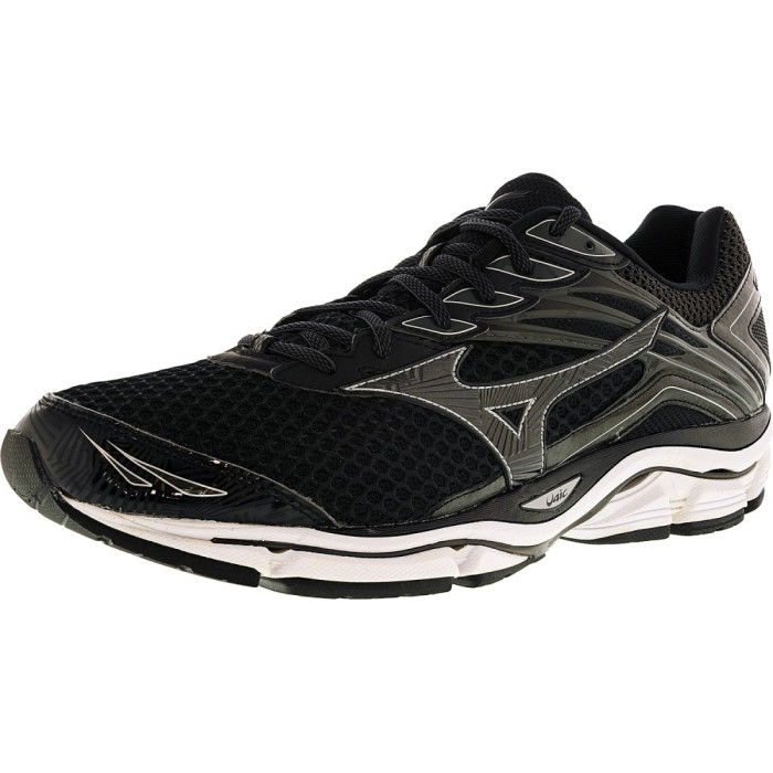 Mizuno barbati Wave Enigma 6 Black / Dark Grey Silver Ankle-High Running Shoe foto mare Mizuno barbati Wave Enigma 6 Black / Dark Grey Silver Ankle-High Running Shoe foto mare
