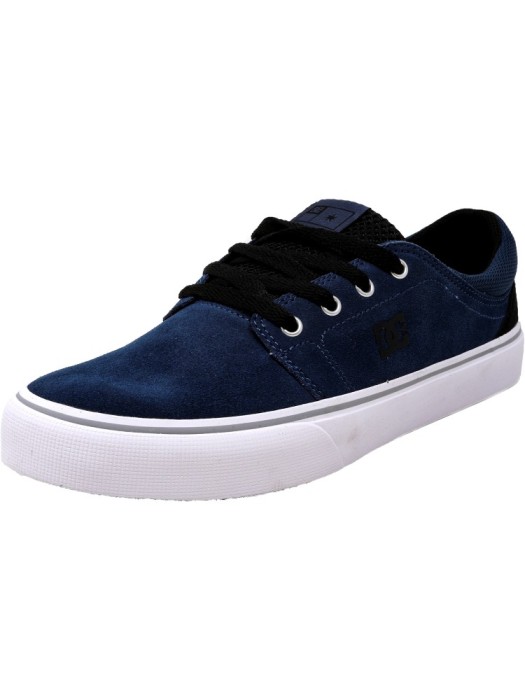 Dc barbati Trase S Deep Water Ankle-High Suede Skateboarding Shoe foto mare Dc barbati Trase S Deep Water Ankle-High Suede Skateboarding Shoe foto mare