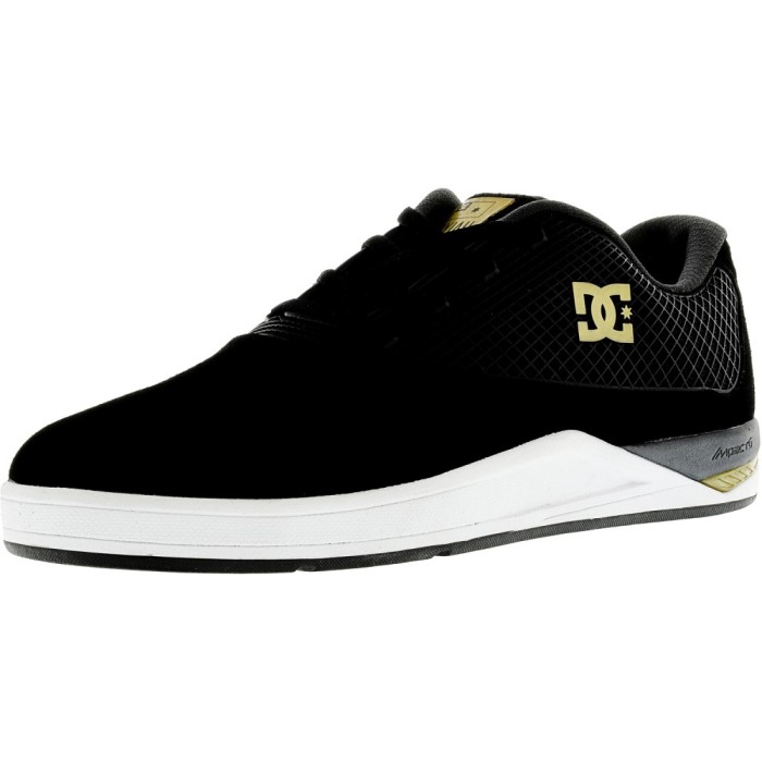 Dc barbati N2 S Black / Gold Ankle-High Fabric Running Shoe foto mare Dc barbati N2 S Black / Gold Ankle-High Fabric Running Shoe foto mare