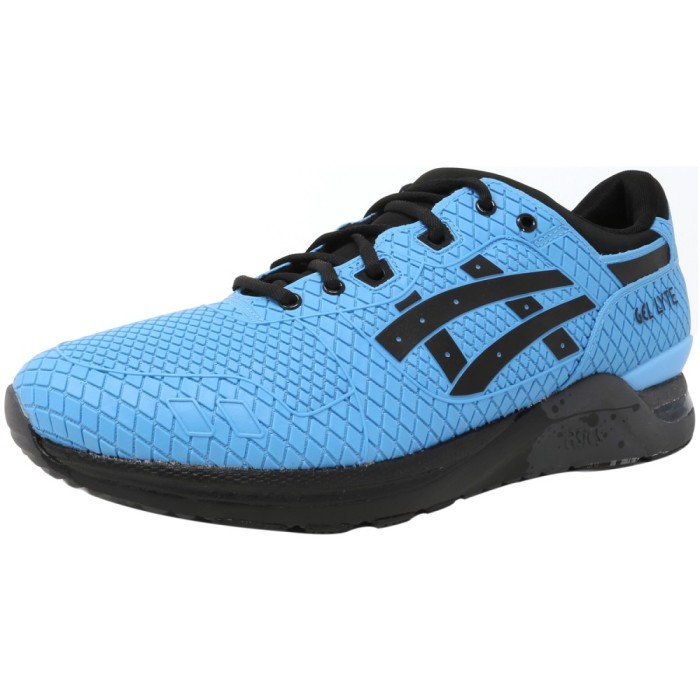 Asics barbati Gel-Lyte Evo Light Blue / Black Ankle-High Running Shoe foto mare Asics barbati Gel-Lyte Evo Light Blue / Black Ankle-High Running Shoe foto mare