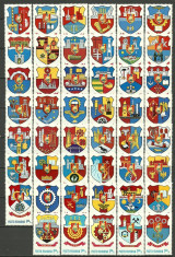 1979-80 - stemele municipiilor, serie neuzata foto