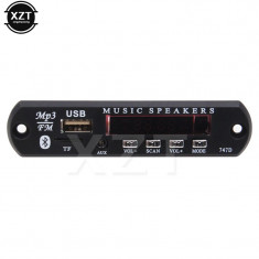 mp3 cu slot pentru sd card usb radio fm bluetooth telecomanda iesire audio aux foto