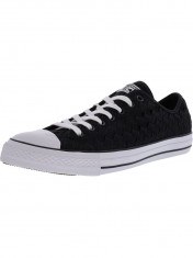 Converse Chuck Taylor All Star Ox Woven Black / Ankle-High Fashion Sneaker foto