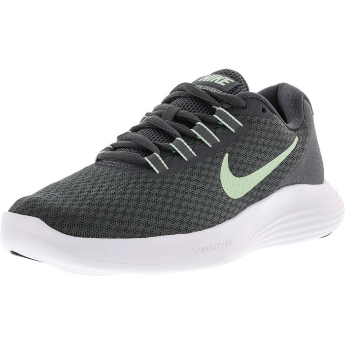 Nike barbati Lunarconverge Dark Grey / Fresh Mint-Cool Ankle-High Running Shoe foto mare Nike barbati Lunarconverge Dark Grey / Fresh Mint-Cool Ankle-High Running Shoe foto mare