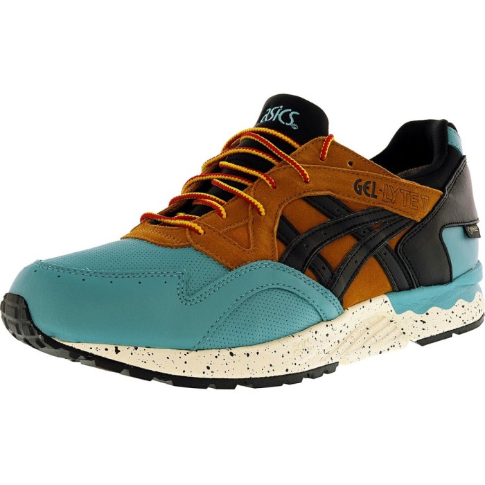Asics barbati Gel-Lyte V G-Tx Kingfisher / Black Ankle-High Leather Running Shoe foto mare Asics barbati Gel-Lyte V G-Tx Kingfisher / Black Ankle-High Leather Running Shoe foto mare