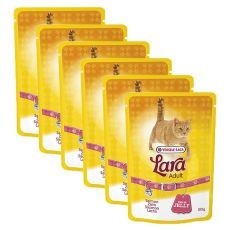 Lara Adult - somon in aspic 6 x 100 g foto mare Lara Adult - somon in aspic 6 x 100 g foto mare