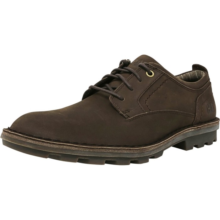 Cat barbati Hansley Summer Brown Ankle-High Leather Oxford Shoe foto mare Cat barbati Hansley Summer Brown Ankle-High Leather Oxford Shoe foto mare