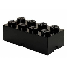 Cutie depozitare LEGO 2x4 negru (40041733) foto