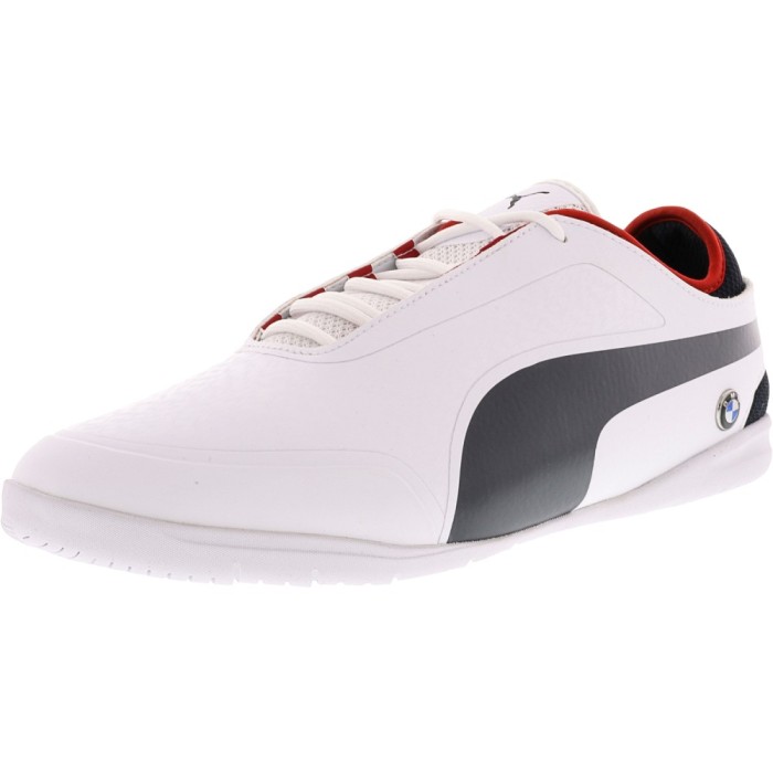 Puma barbati Bmw Motorsports Changer 2 White / Team Blue High Risk Red Ankle-High Fashion Sneaker Puma barbati Bmw Motorsports Changer 2 White / Team Blue High Risk Red Ankle-High Fashion Sneaker