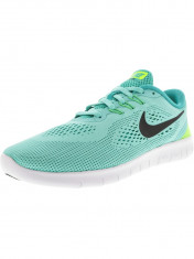 Nike Boys Free Rn Hyper Turquoise / Black-Clear Jade Low Top Running Shoe foto