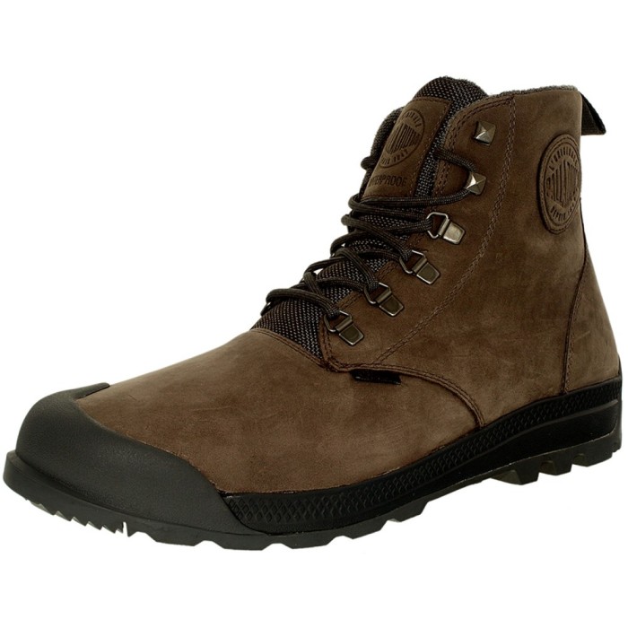 Palladium barbati Pampatech Hi Leather Wp Eiffel Tower/Iron Gate Ankle-High Boot foto mare Palladium barbati Pampatech Hi Leather Wp Eiffel Tower/Iron Gate Ankle-High Boot foto mare