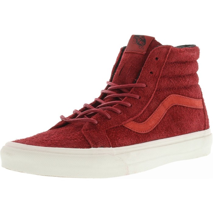 Vans Sk8-Hi Reissue Year Of The Monkey Red / Suede Ankle-High Skateboarding Shoe foto mare Vans Sk8-Hi Reissue Year Of The Monkey Red / Suede Ankle-High Skateboarding Shoe foto mare